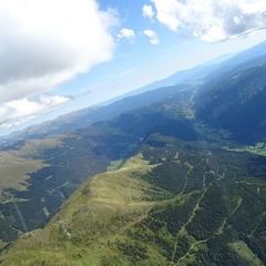 Flugwegposition um 12:26:22: Aufgenommen in der Nähe von Bretstein, 8763, Österreich in 2489 Meter